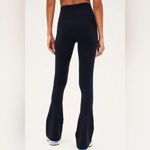 NWOT splits 59 navy flare leggings